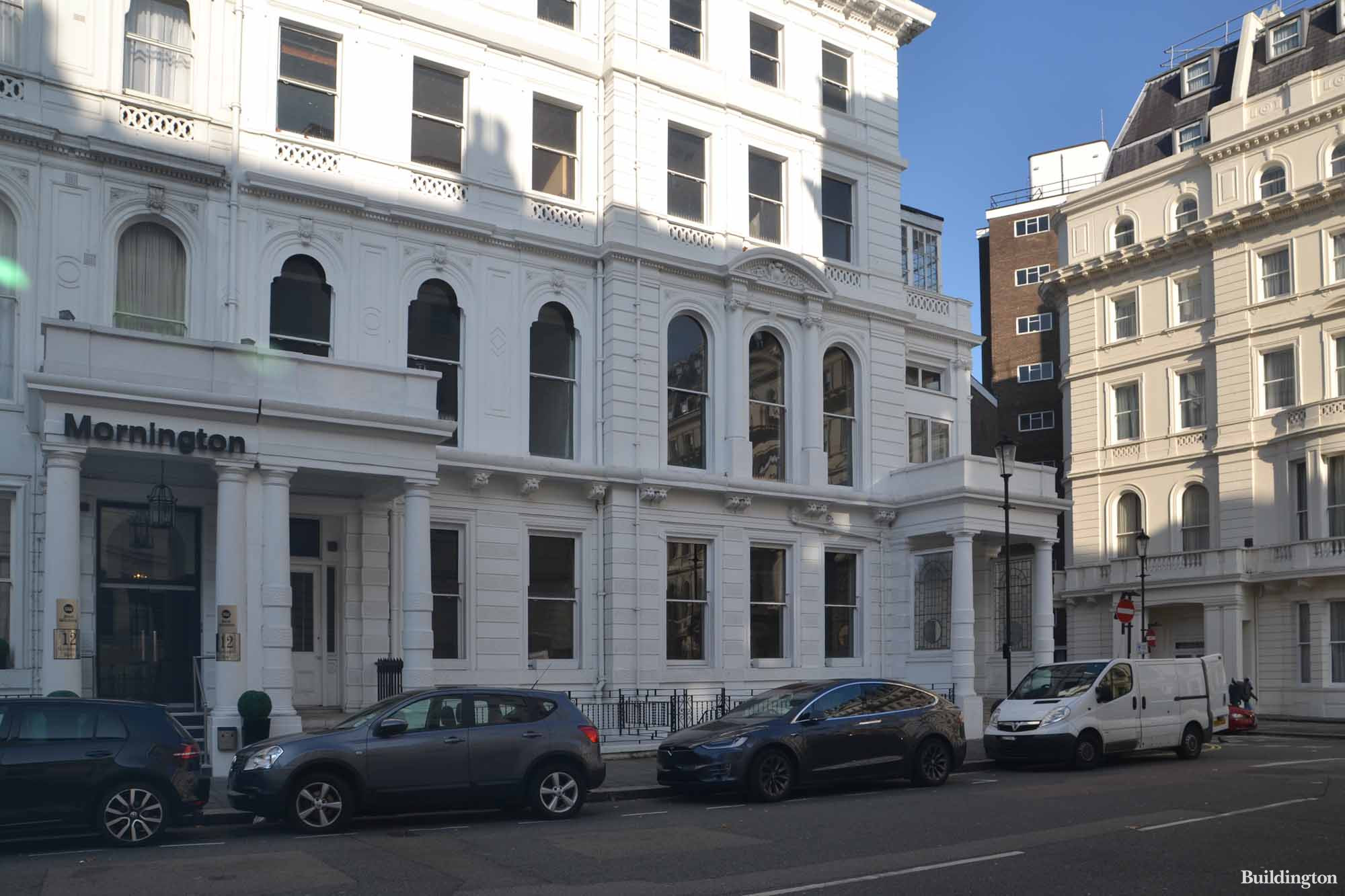 10-11 Lancaster Gate building in Bayswater, London W2