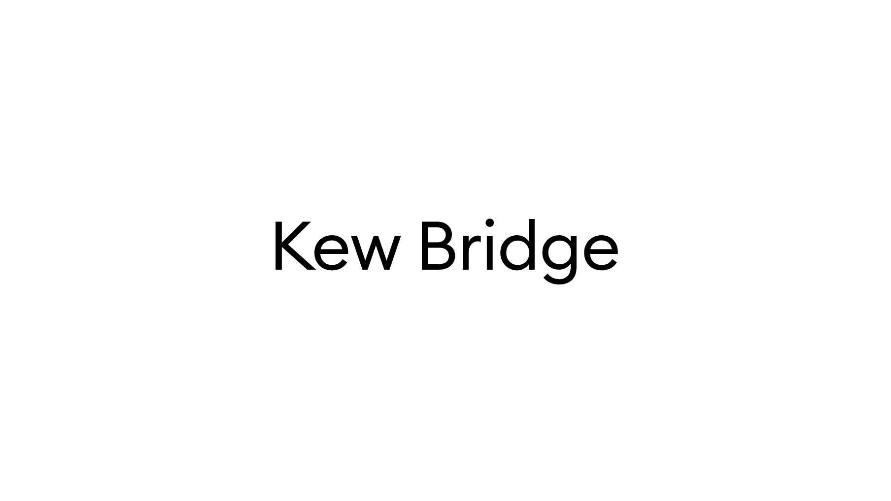apo Kew Bridge