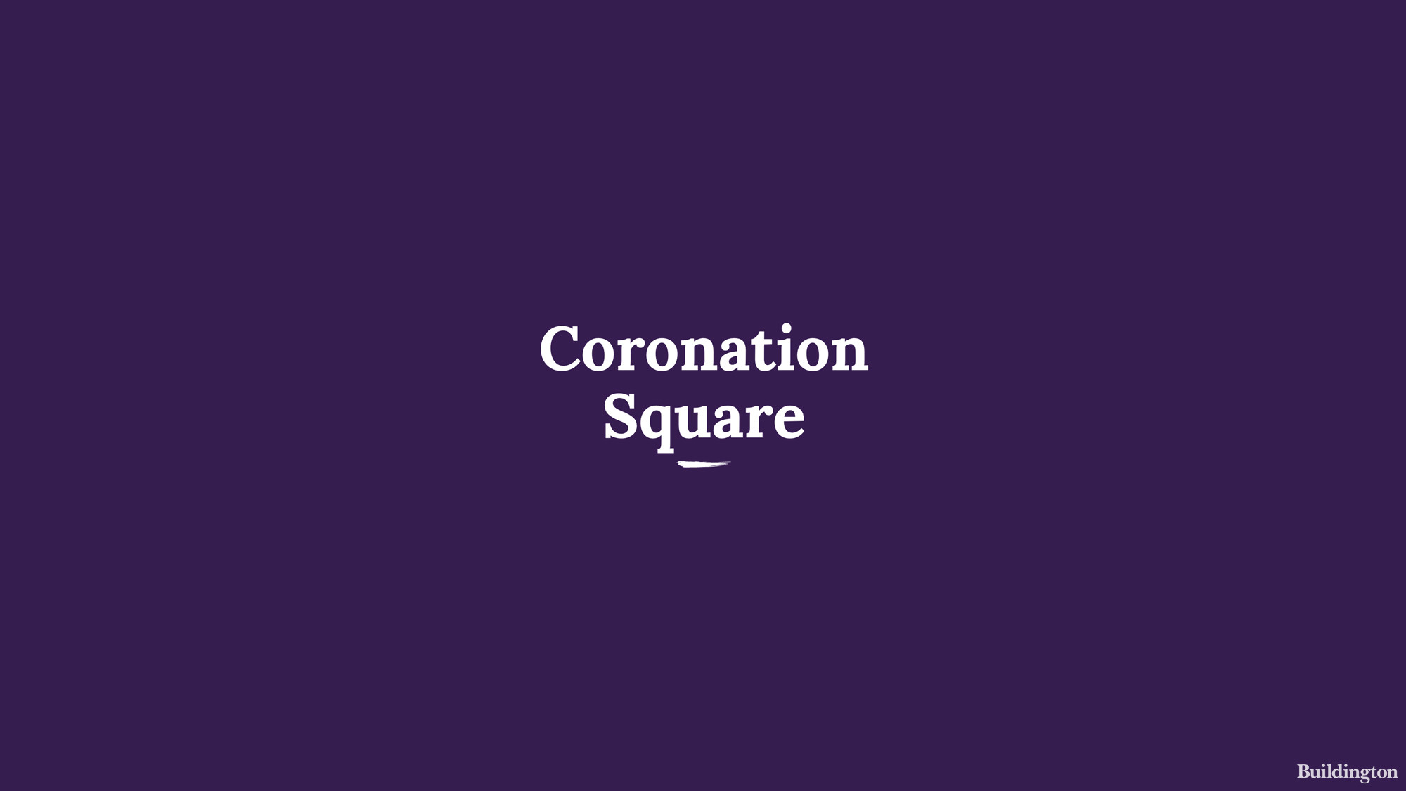 Coronation Square development cover image