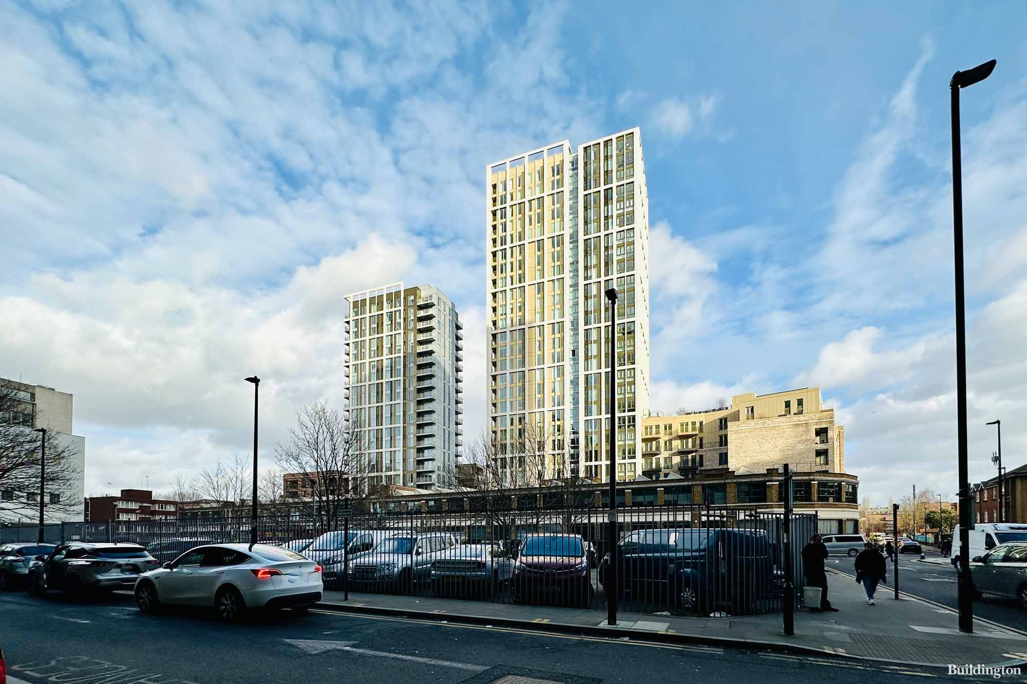 The Silk District development in Whitechapel, London E1.