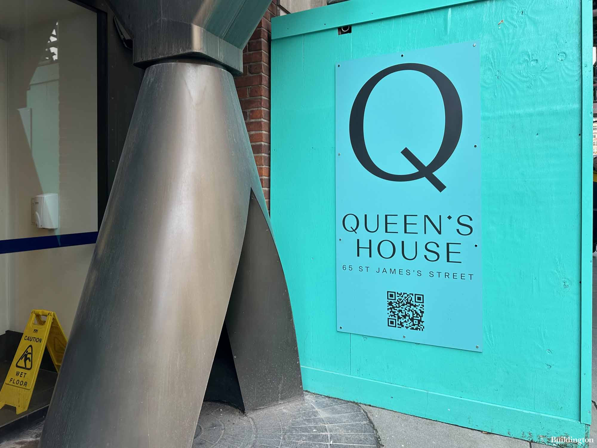 Queen's House on St James's Street in St James's, London SW1