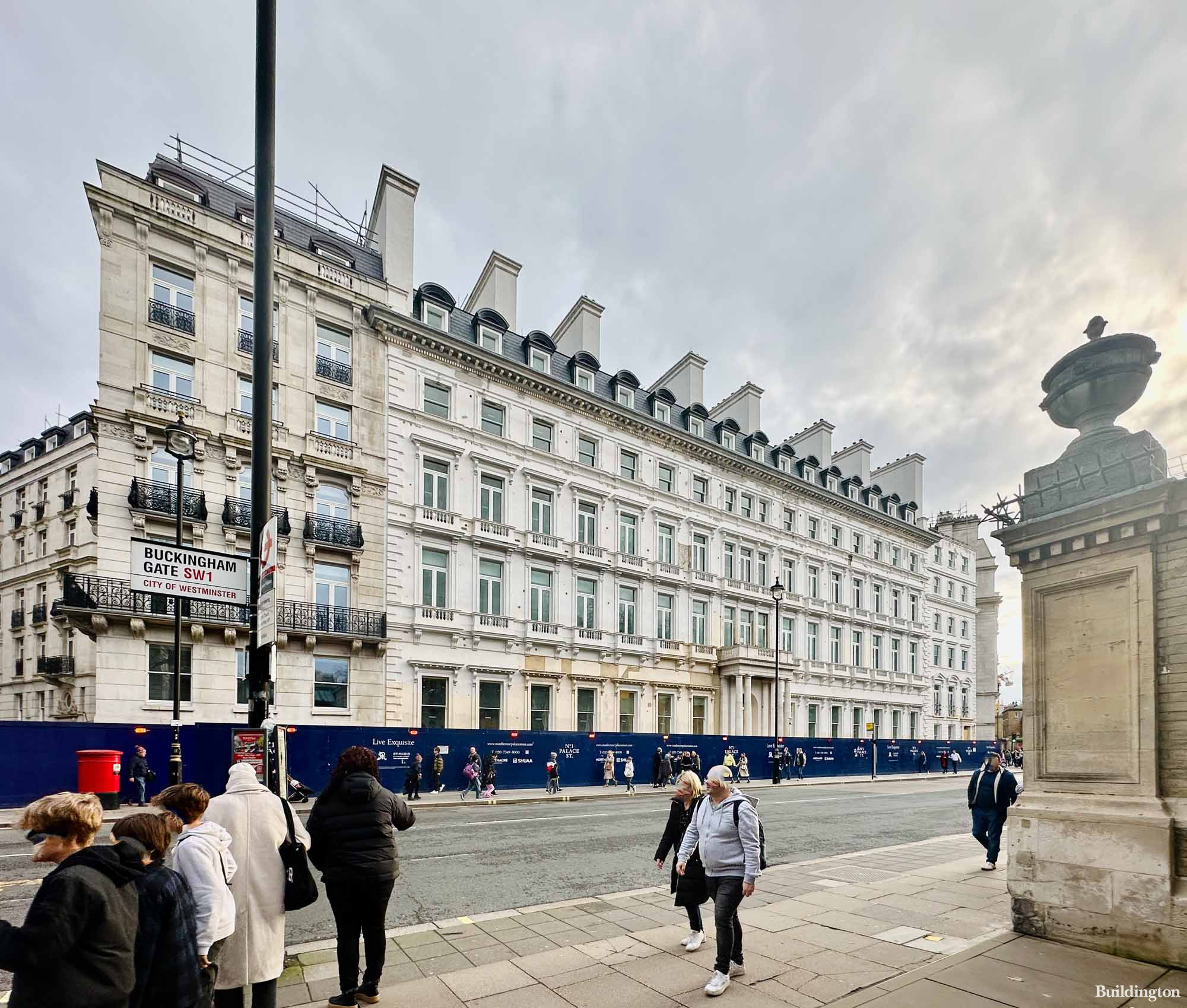 No. 1 Palace Street, The St. Regis Residences development in Westminster, London SW1E