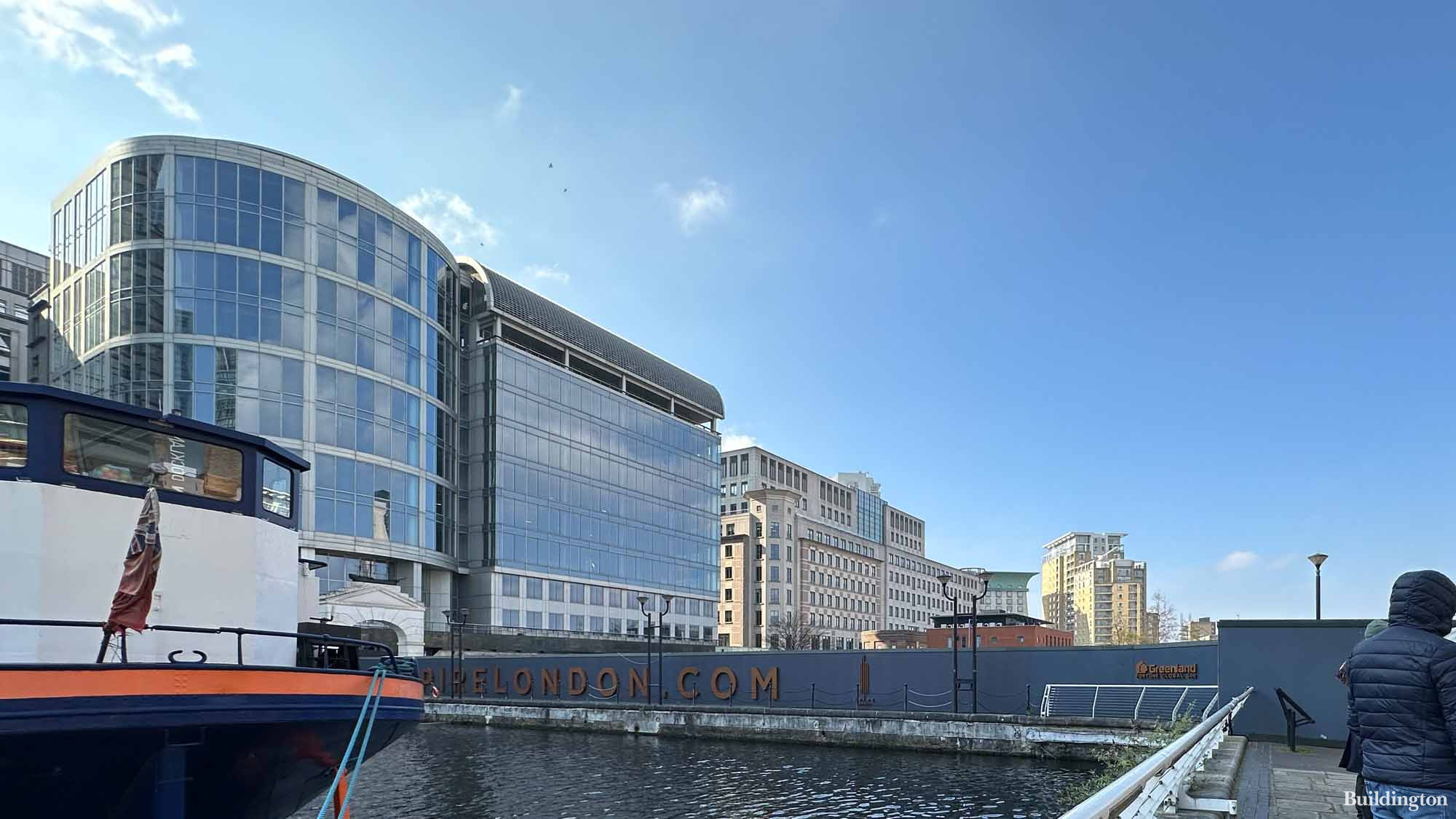 17 Columbus Courtyard office building in Canary Wharf, London E14
