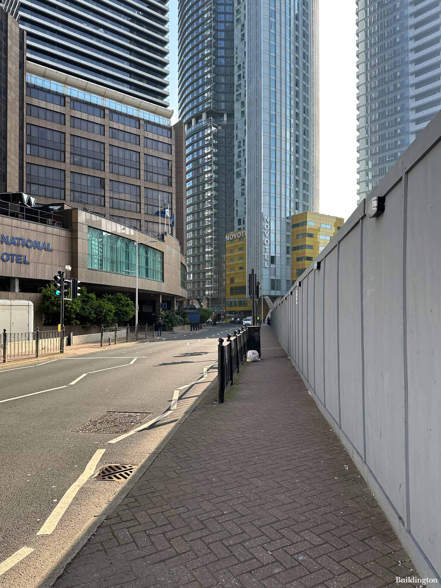 30 Marsh Wall development site on the Isle of Dogs E14