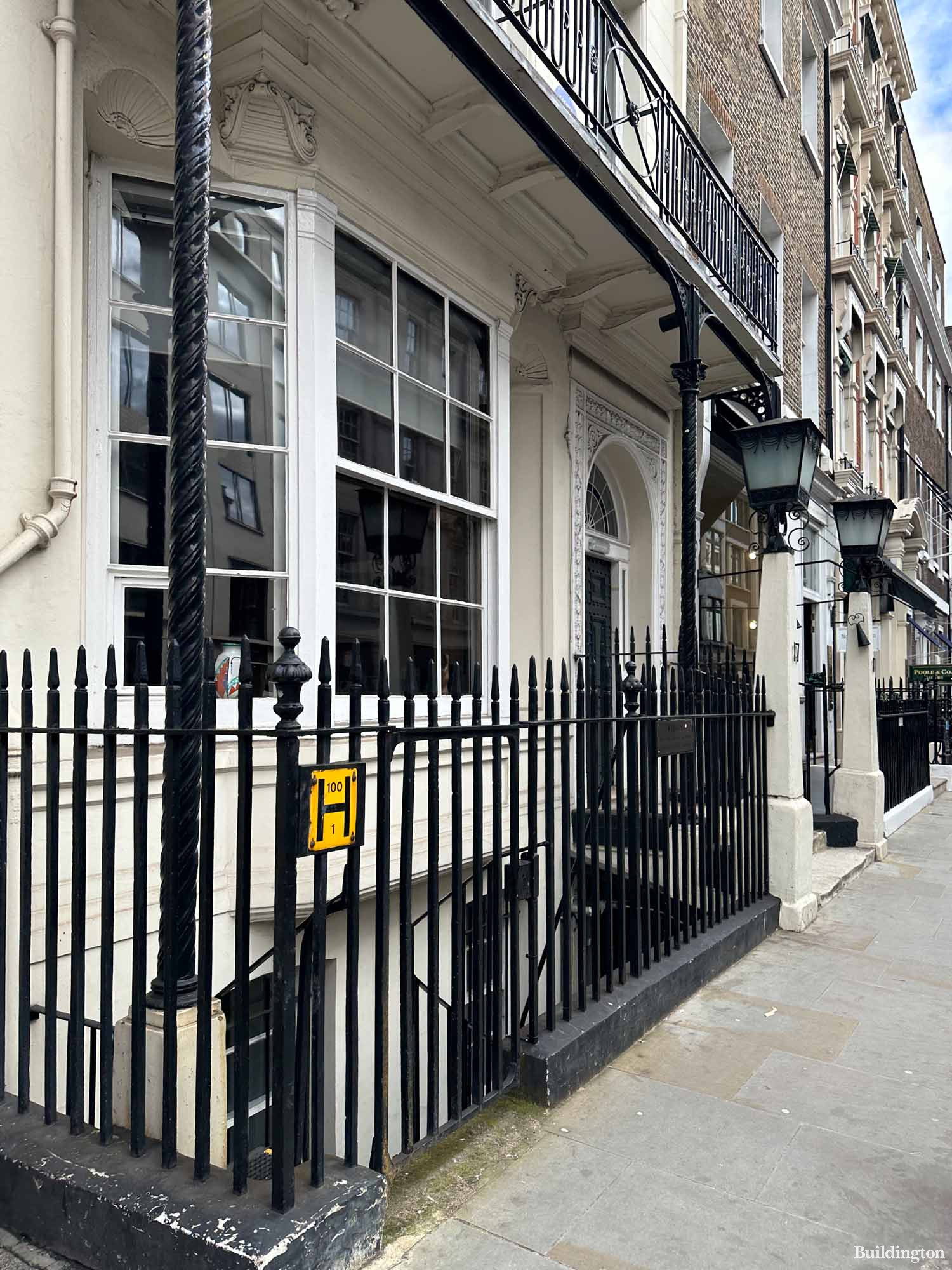 17 Savile Row building in Mayfair, London W1