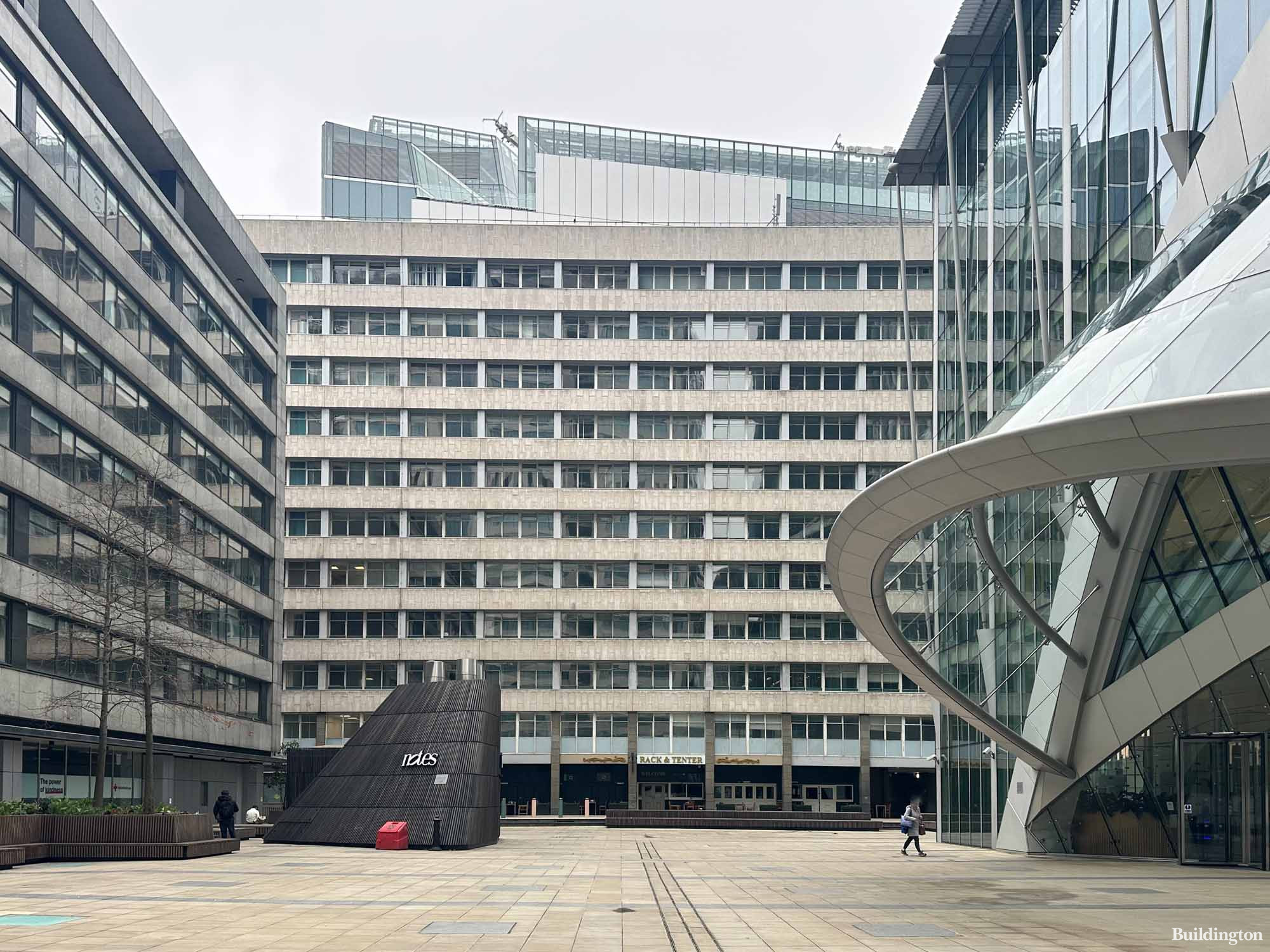 Tenter House in the City of London EC2 in Spring 2023