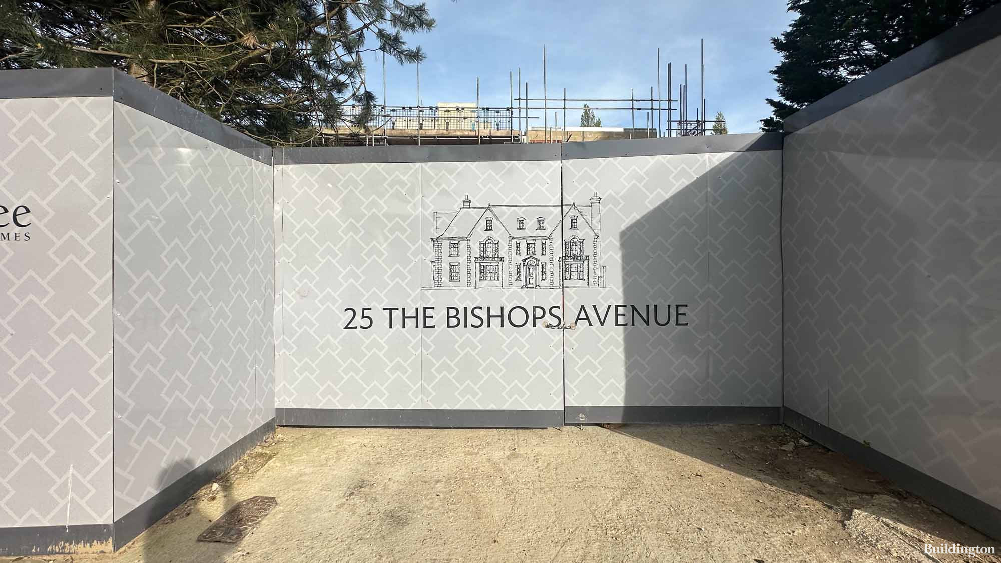 25 The Bishops Avenue development in Hampstead, London N2