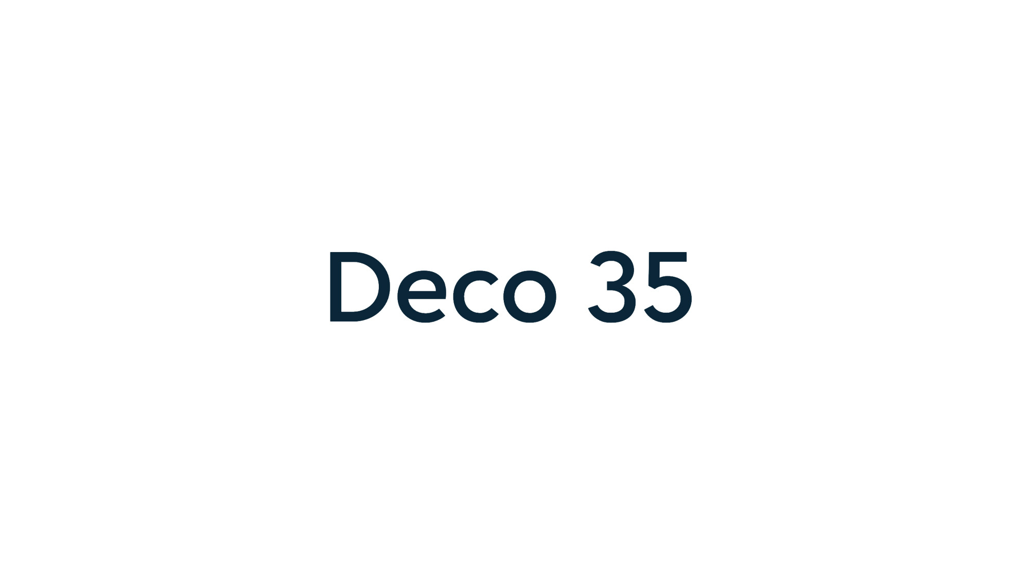 Bellway's Deco 35 development logo cover