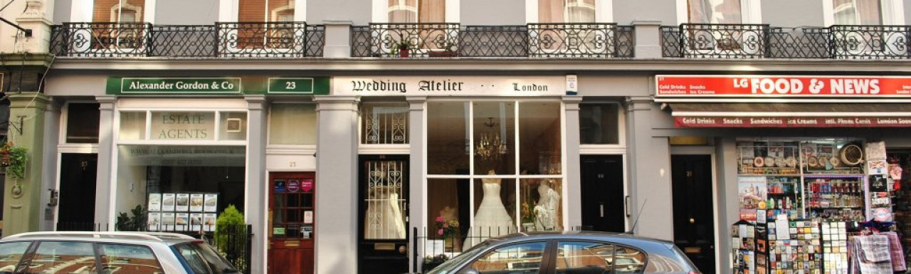Wedding Atelier London has opened a salon at 22 Craven Terrace shop www.weddingatelier.co.uk