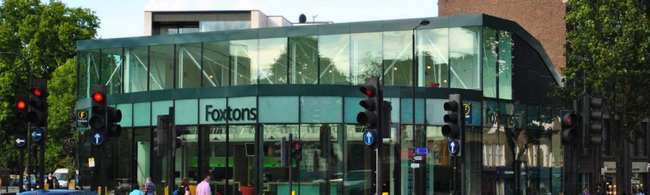 Estate agent Foxtons building on 120 Parkway