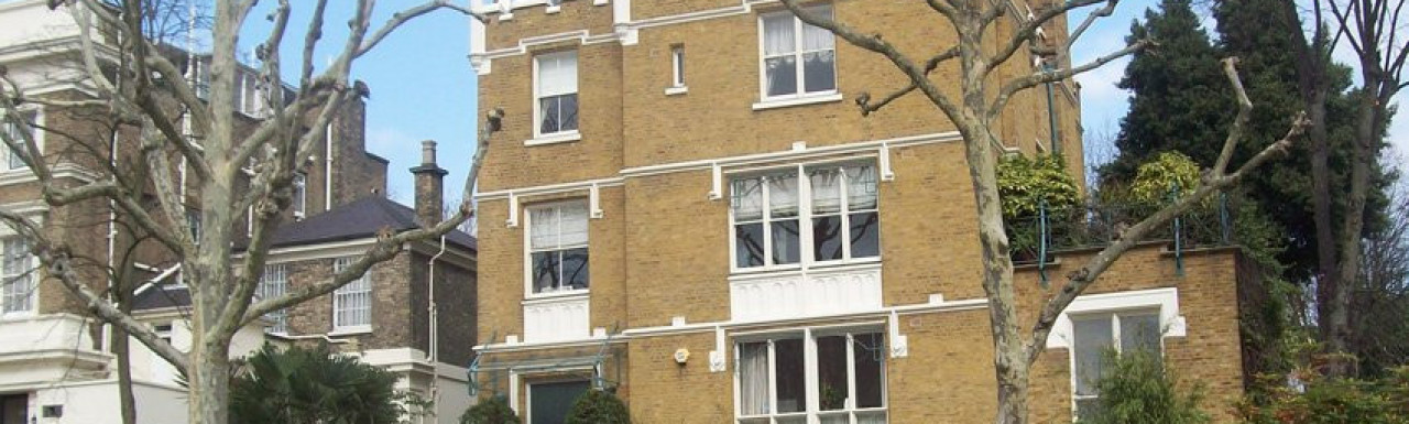 116 Hamilton Terrace in Spring 2011.