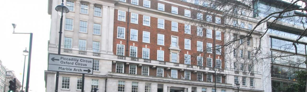 Hesketh House at 43-45 Portman Square in Marylebone, London W1.
