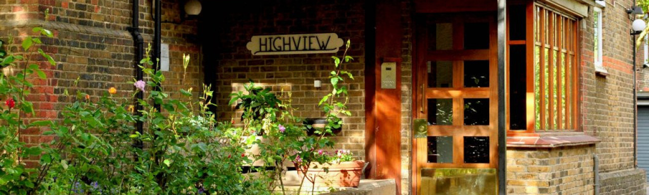 Entrance to Highview.