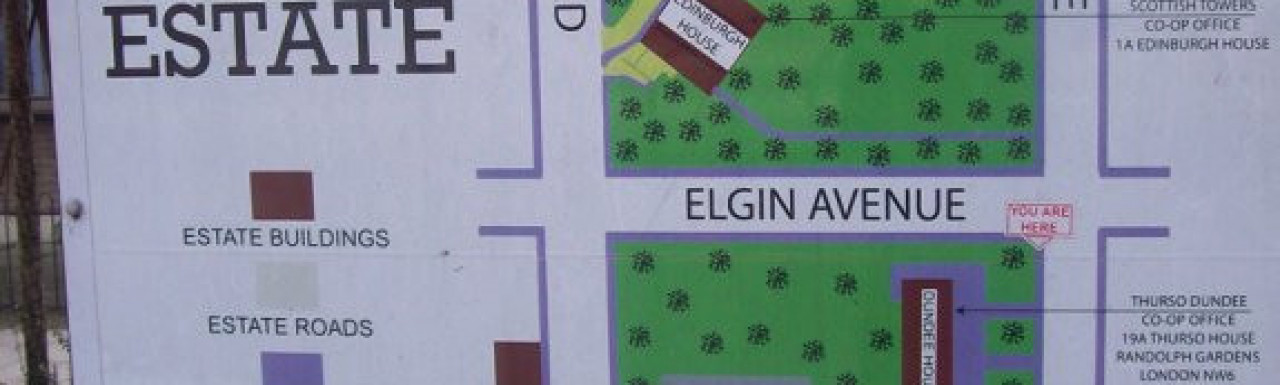 Maida Vale Estate map.
