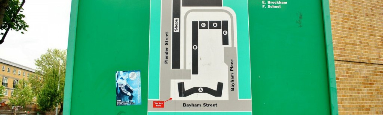 Bayham Place estate map