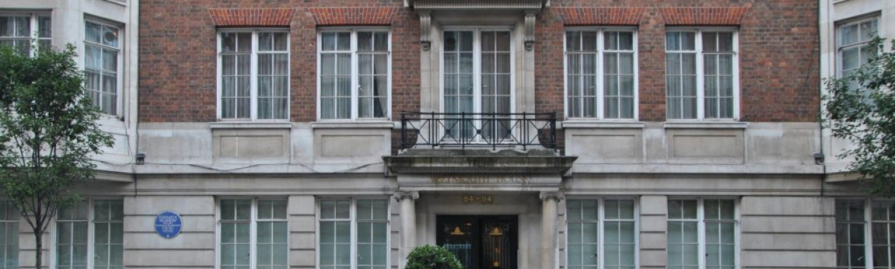 Weymouth House is a residential building in Marylebone, London W1.