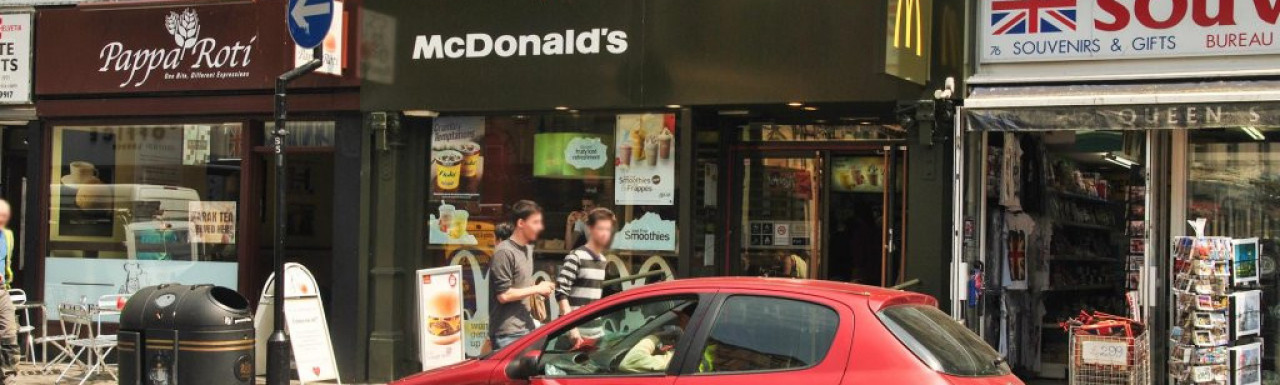 McDonalds at 78 Queensway in 2013