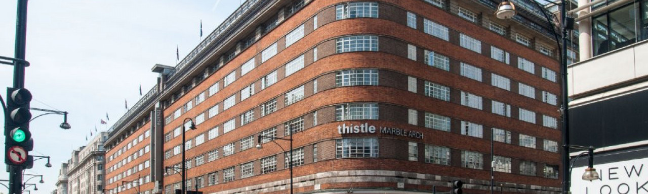 Thistle Marble Arch and Next at 508-540 Oxford Street in 2014.