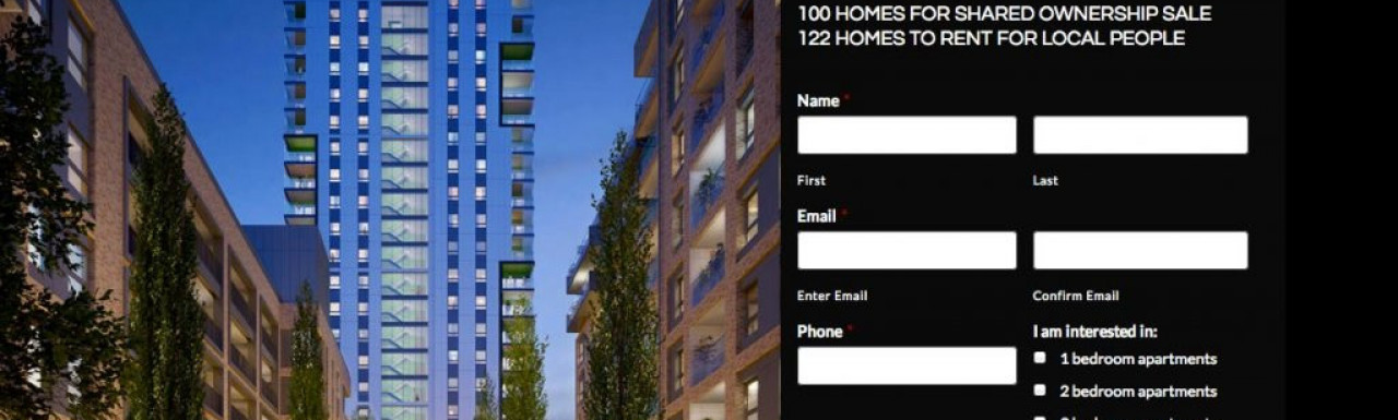 Screen capture of Rivers Apartments website at www.riversapartments.co.uk
