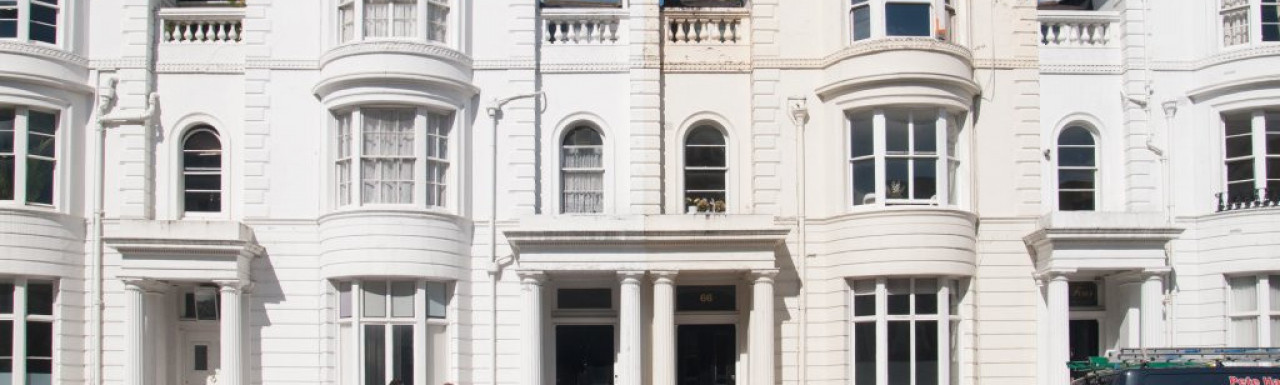 66 Gloucester Terrace building in Bayswater, London W2.