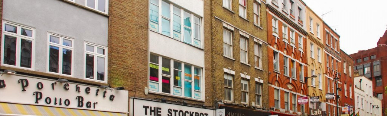 16 Old Compton Street building in 2009.