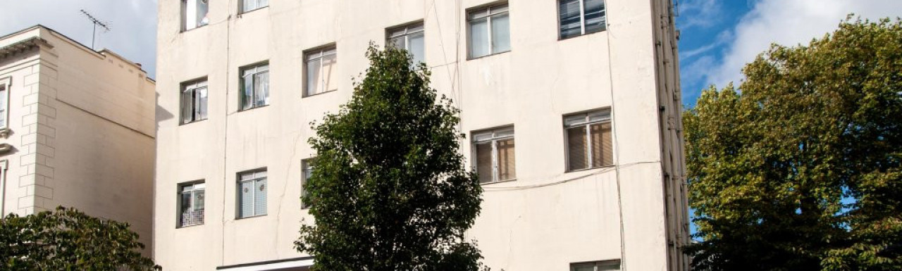 Vere Court apartment building in October 2014.