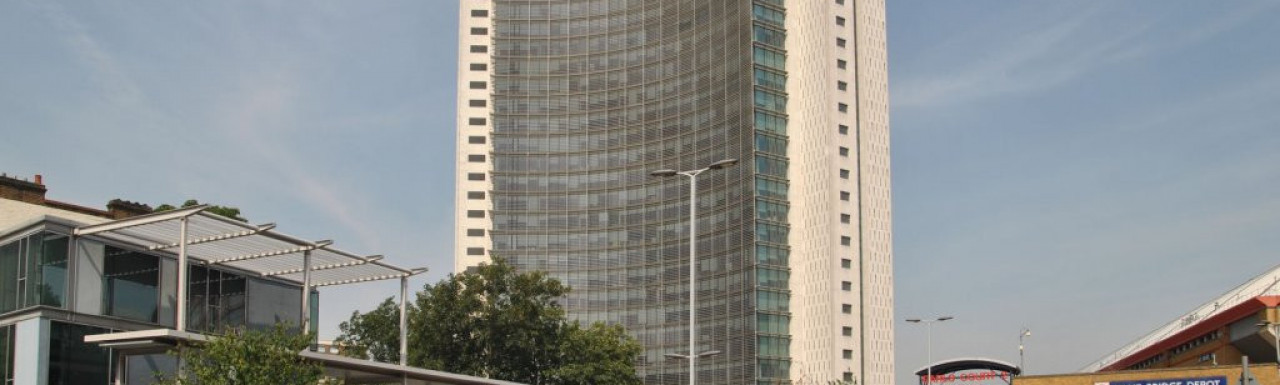 Empress State Building as an office building in 2013