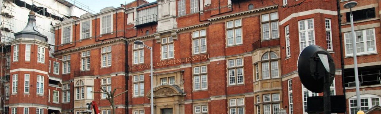 The Royal Marsden Hospital on Fulham Road.