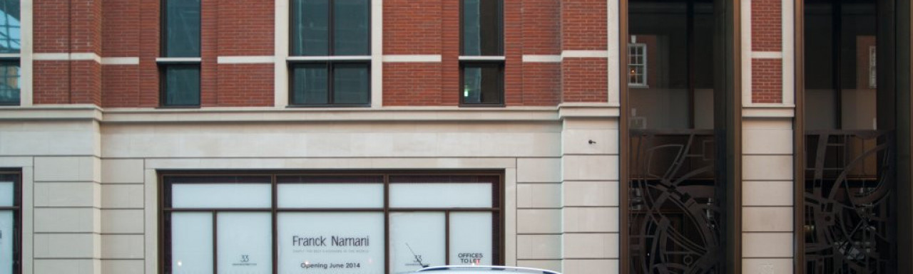 Frank Namani store is opening here 31-35 Davies Street in 2014.