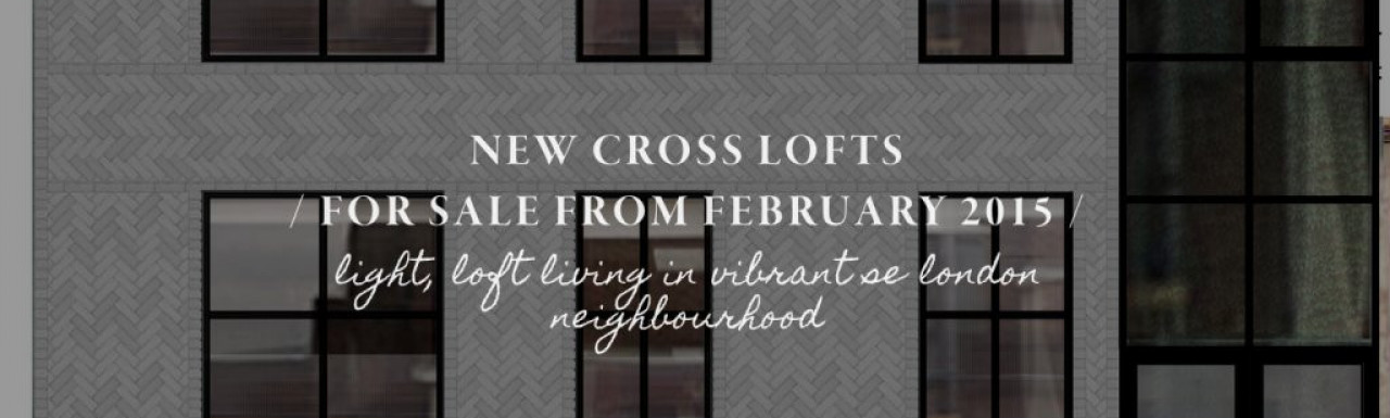 Screen capture of New Cross Lofts page at www.chanandeayrs.com