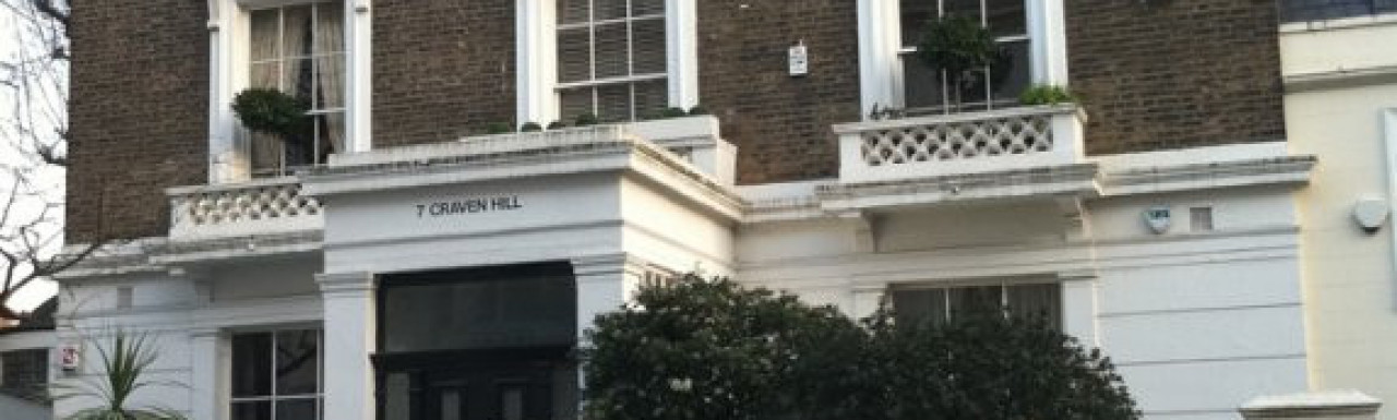 7 Craven Hill in Bayswater, London W2.