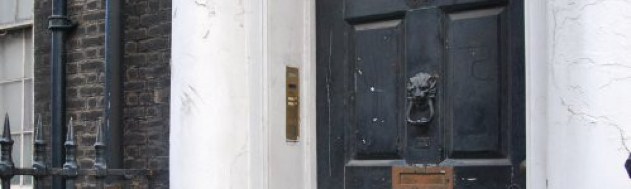 Entrance to 39 Charles Street, Mayfair, London W1