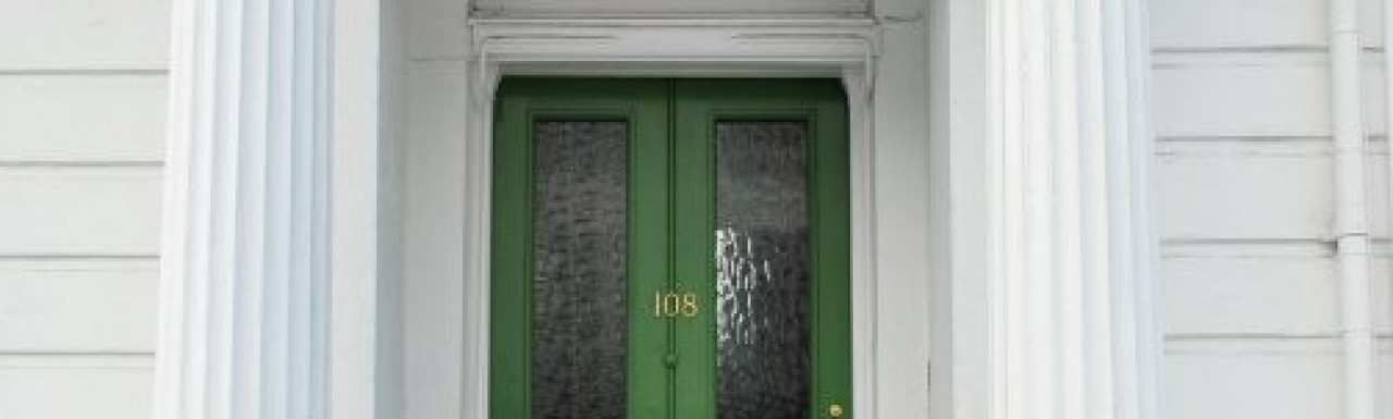 Entrance to 108 Gloucester Terrace