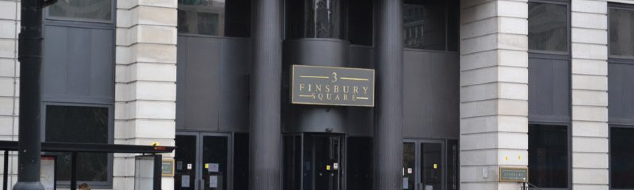 3 Finsbury Square entrance.